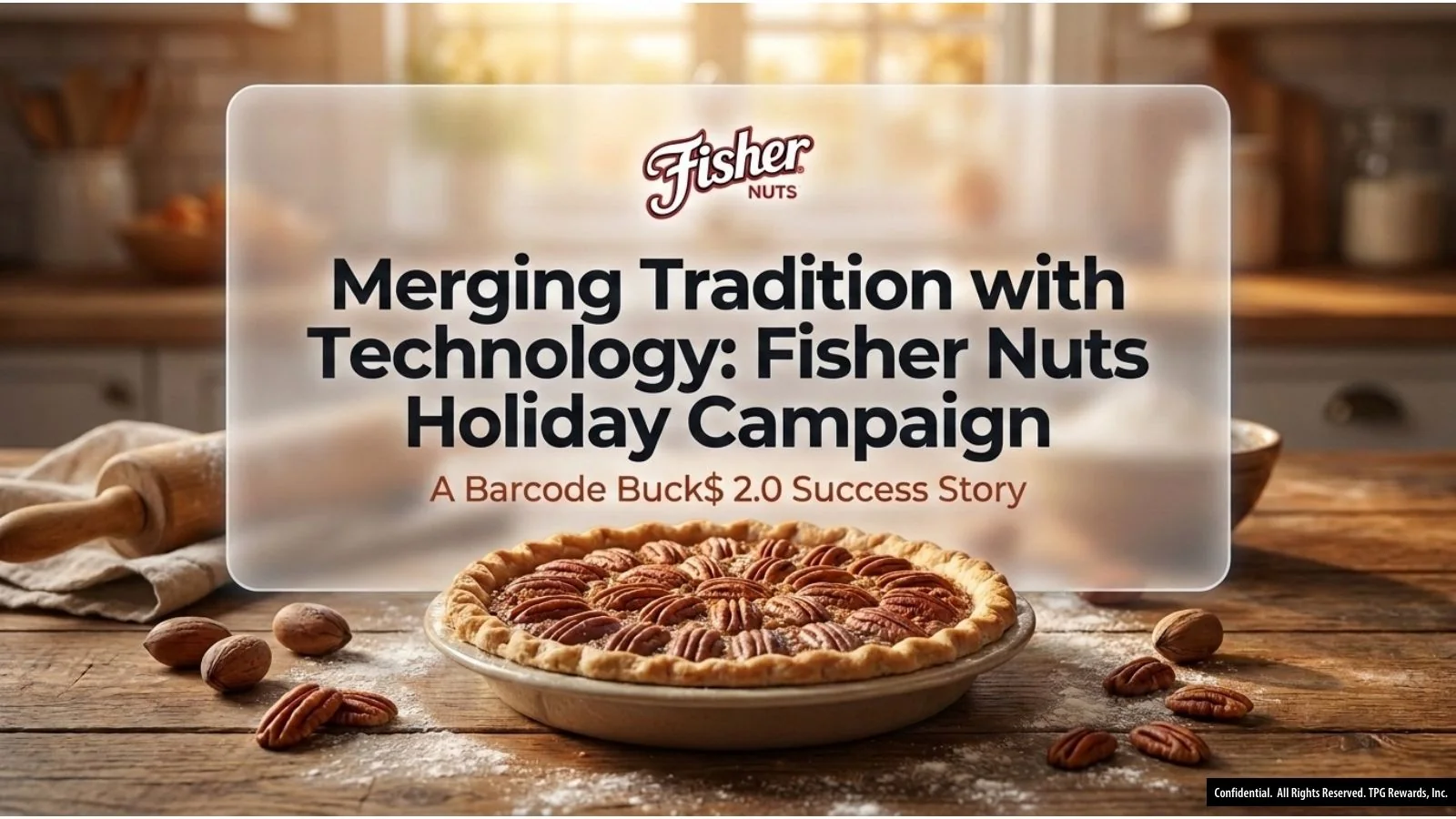 Fisher Nuts Barcode Buck$ 2.0 holiday campaign